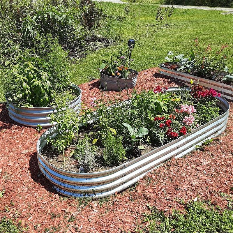 金属种植箱池花园床阳台屋顶露台庭院蔬菜种植框一米菜园种菜圆形,鲜花速递/花卉仿真/绿植园艺,园艺种植花箱/花槽,淘宝优惠券,粉丝福利购,淘宝优惠卷