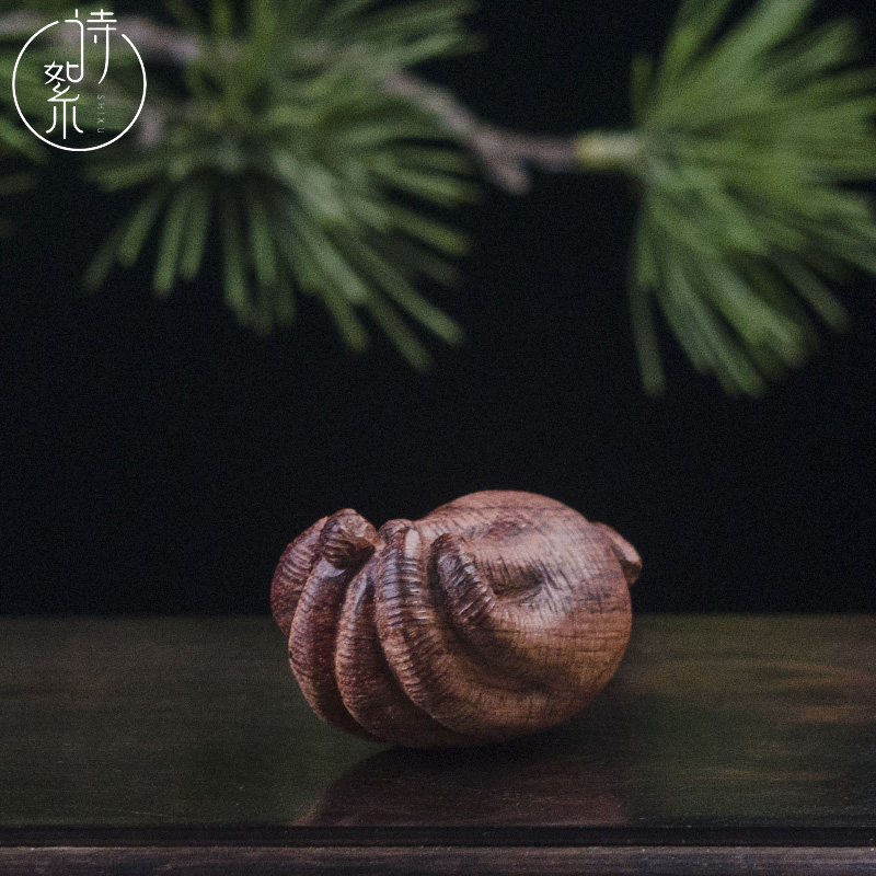 海南黄花梨佛手吊坠老料手工雕刻男女随身盘玩把件吉祥吊坠钥匙扣