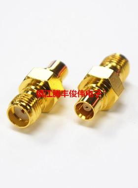 RF射频头SMA-K/MCX-KSMA母头外螺纹内孔转MCX母头全铜镀金高品质