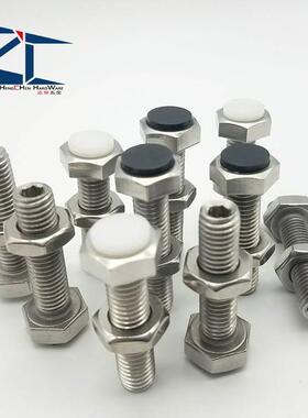 尾部带内六角孔型 USTH4-15 20 25 30 35 带聚氨酯止动螺栓TDC01