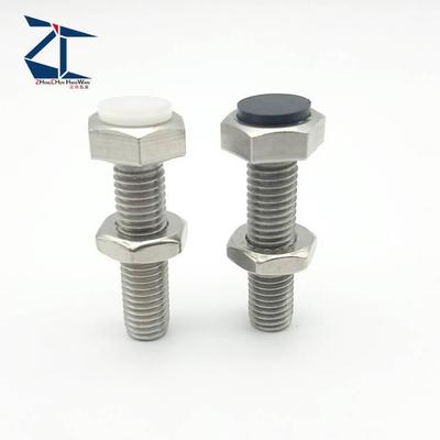 TDB71/SUST3-15 防撞头压块缓冲器胶头外六角止动  限位螺栓替代