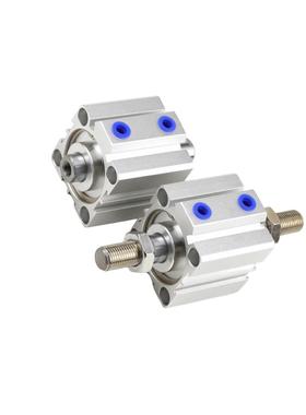 SDAD12单轴双出薄型气缸SDAD16 20 25X5X10X15X20X25X30X35X40-SB