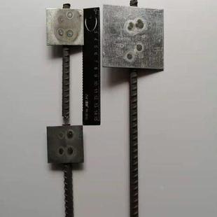 反射贴支架监测支架测量预埋件监控量测钢板反射片小钢板