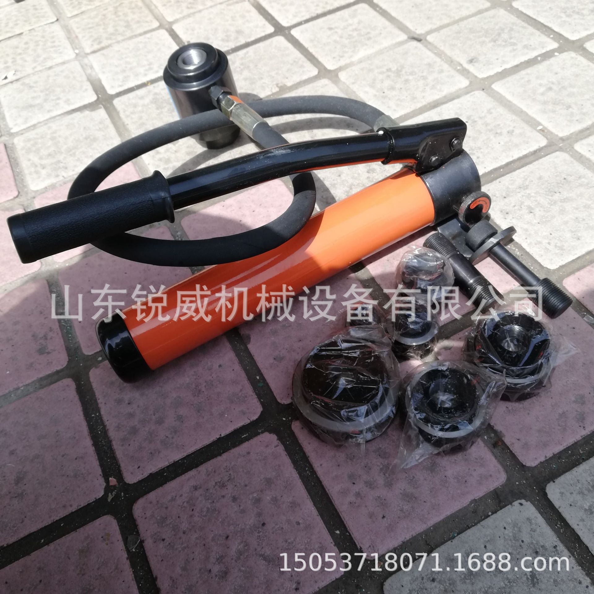 锐威SYK-8B不锈钢液压开孔器SYK-15拉孔薄铁板手动打孔机