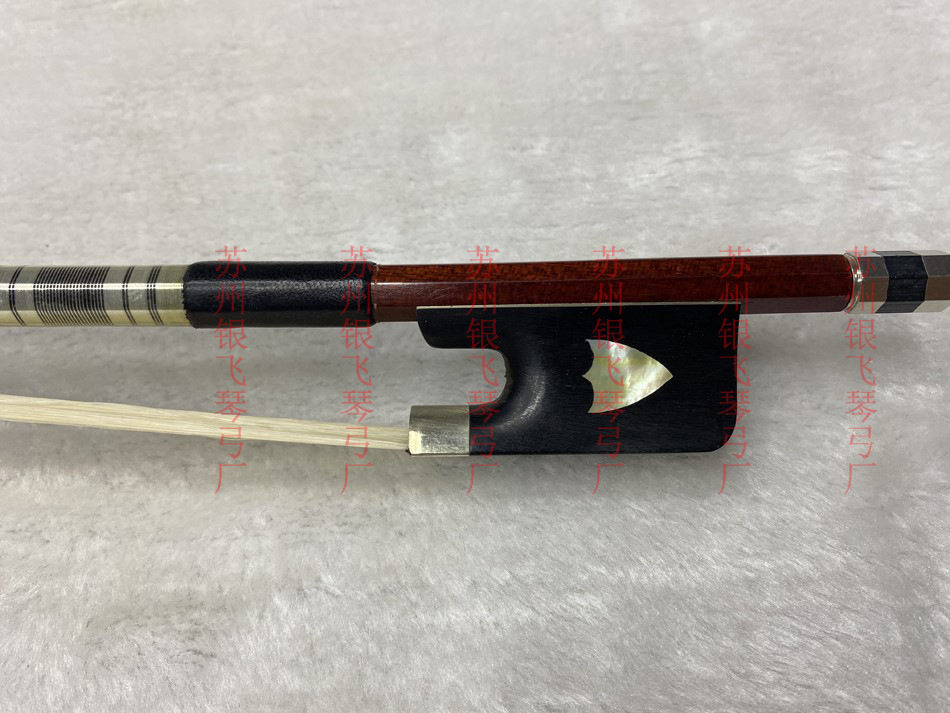 高档包木皮碳纤维大提琴弓包皮碳纤乌木盾牌铜配件包邮苏州小提琴