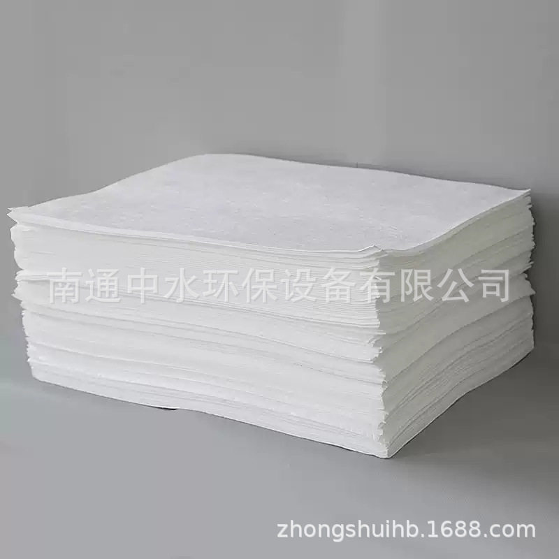 吸油棉片吸油毡溢油用工业加油站海事船用复合吸油棉只吸油不吸水