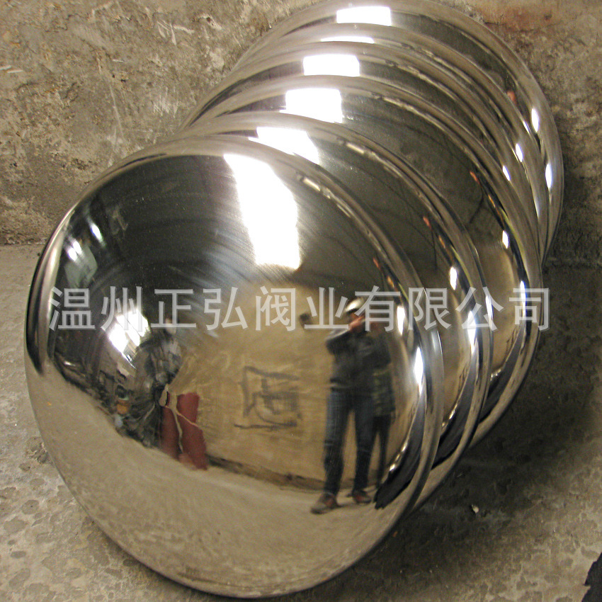 不锈钢封头 Φ800*1.5镜面抛光封头 标准椭圆封头 卫生级堵头