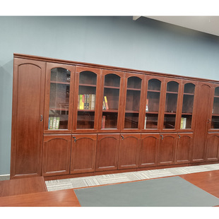 多功能油漆木皮资料柜落地柜文件柜厂家直销W 中式 立体式