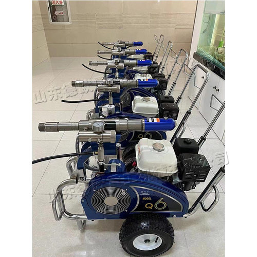 小型手推式腻子喷涂机 房屋防护粉刷上浆机 涂料乳胶漆喷射设备