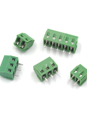 接线端子 螺钉式PCB端子DC/KF128-2P/3P间距3.81MM可拼接
