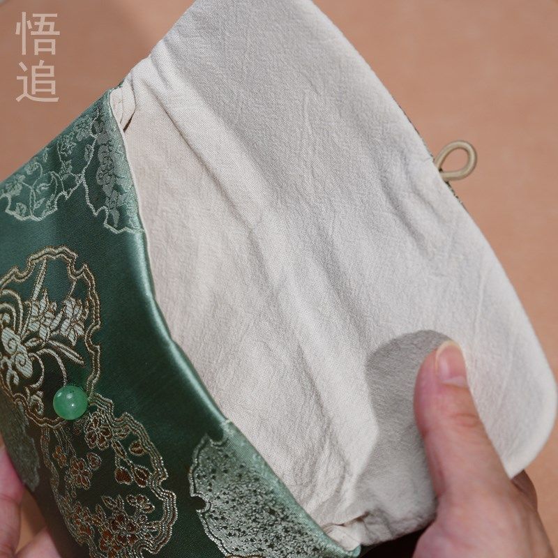 高档珠宝首饰收纳大布袋子织锦文玩手串饰品包装袋纽扣手机钱包袋,包装,五金配件包装,淘宝优惠券,粉丝福利购,淘宝优惠卷