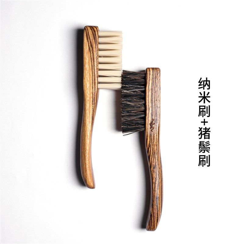 【便携小刷子】虎皮纹黄金檀木纳米刷和猪鬃刷口袋刷子,包装,五金配件包装,淘宝优惠券,粉丝福利购,淘宝优惠卷
