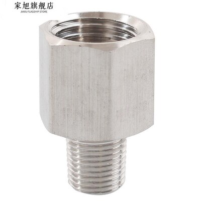 压力表304不锈钢内外丝转换接头M5M6M8M10*1M12M14M20变1/2分螺纹
