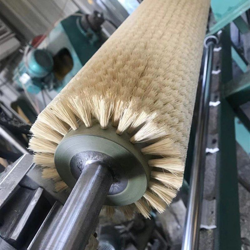 工业羊毛辊滚筒刷乳胶软毛猪鬃马鬃剑麻防静电毛刷轮除尘抛光印刷,包装,五金配件包装,淘宝优惠券,粉丝福利购,淘宝优惠卷