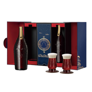 雪花啤酒 醴18.8度999ml瓶*2礼盒 禮以醴成 内配礼袋酒具天坛版