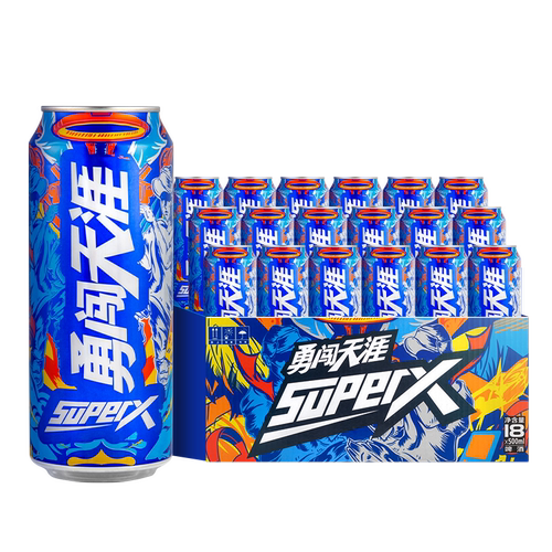 雪花500ml*18听superX8度啤酒