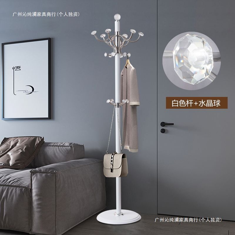 加厚简约落地衣帽架家用卧室客厅