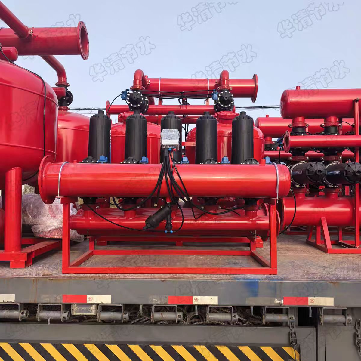 全自动反冲洗叠片过滤器碟片砂石过滤器滴灌喷灌过滤器水肥一体化