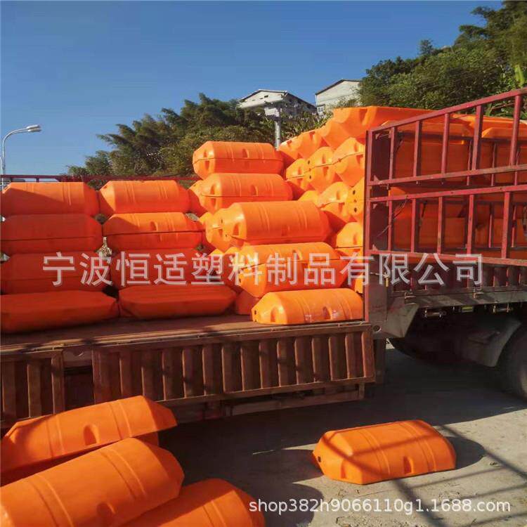 吉林夹管浮体4寸抽纱管道浮体600*100CM孔径110浮体承接浮体