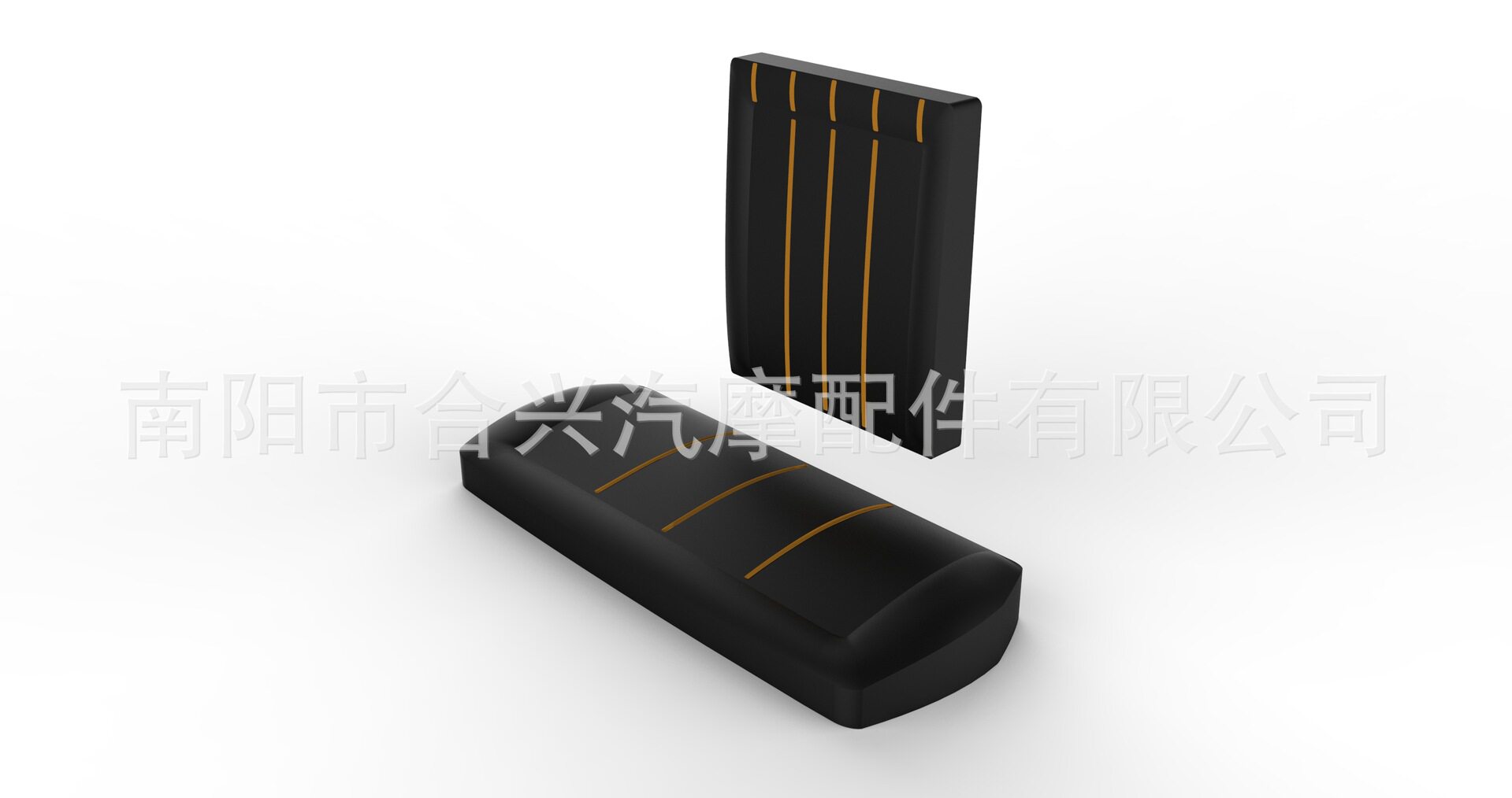 三轮摩托车仿皮靠背座板厂家直供