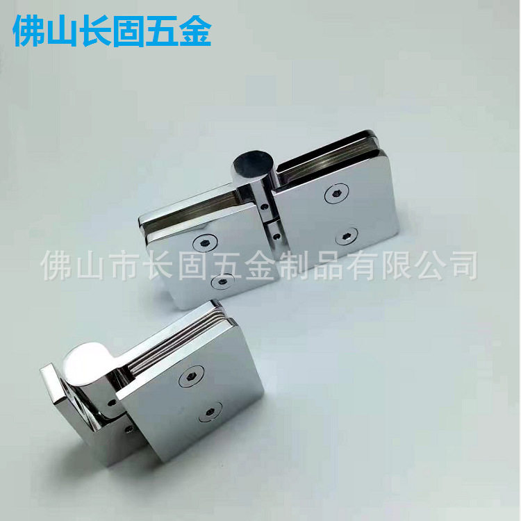 长固纯铜浴室玻璃门活动夹合页
