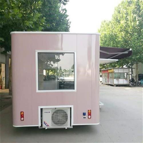 移动四轮电动多功能小吃车