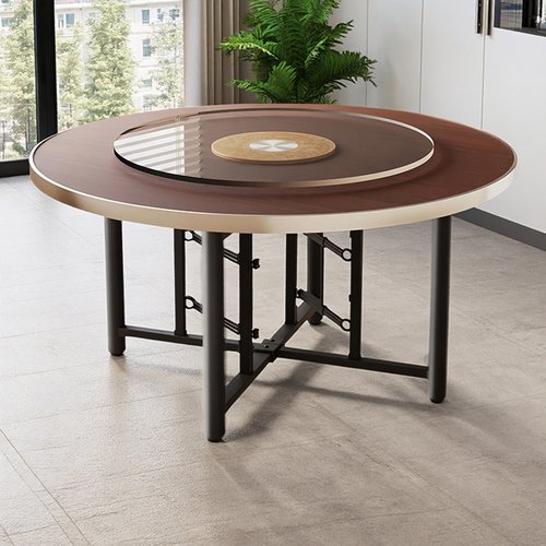 【加厚实木】圆形大圆桌