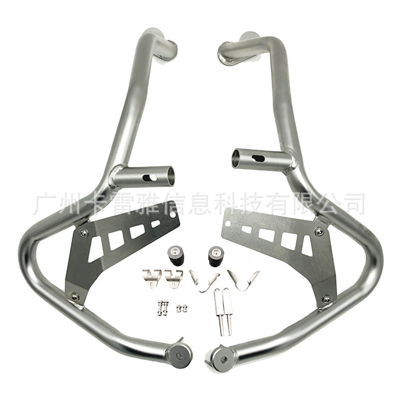 适用宝马R1250GS ADV改装上护杠保险杠防摔油箱护杠保护杠延长杠