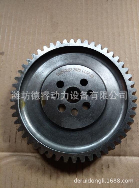 凸轮轴正时齿轮WD615柴油机614050053齿轮