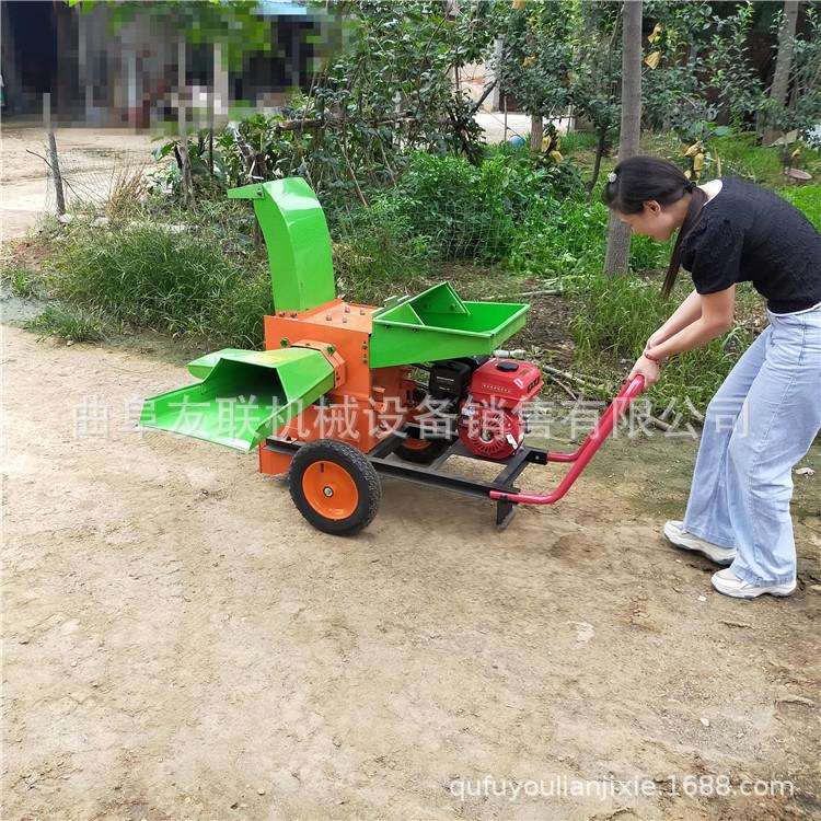 2.0小型青贮铡草机家用干湿两用切草机牛马羊干湿铡草粉碎机