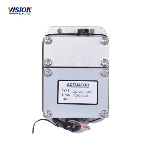ZD120L 24V电子调速执行器 柴油发电机组配件电磁式外置执行器