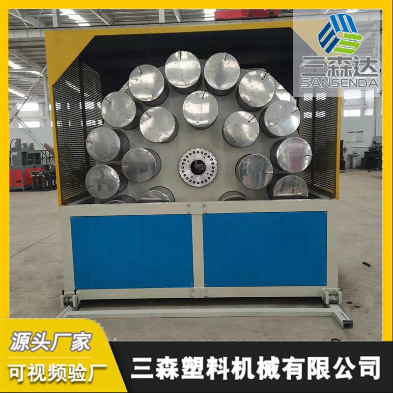 塑料制管机 绕线机 制管机厂家 波纹管生产设备节能环保hdpe管材