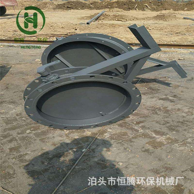 电动通风蝶阀除尘管道风量调节阀矩形百叶通风蝶阀DN1000风门