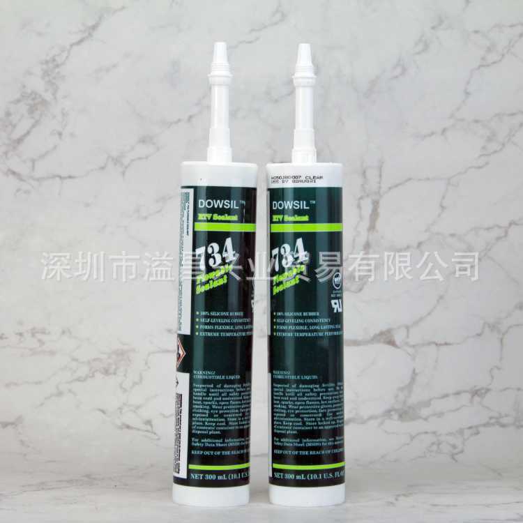 陶熙 Dowsil 734 具流动性绝缘性 粘接性能良好 防水密封胶硅橡胶