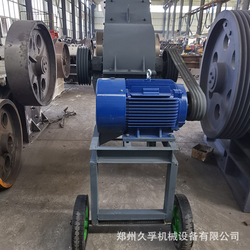 矿石破碎机锤破矿石碎石机 石头打粉制沙 锰钢锤头式碎石机破碎机