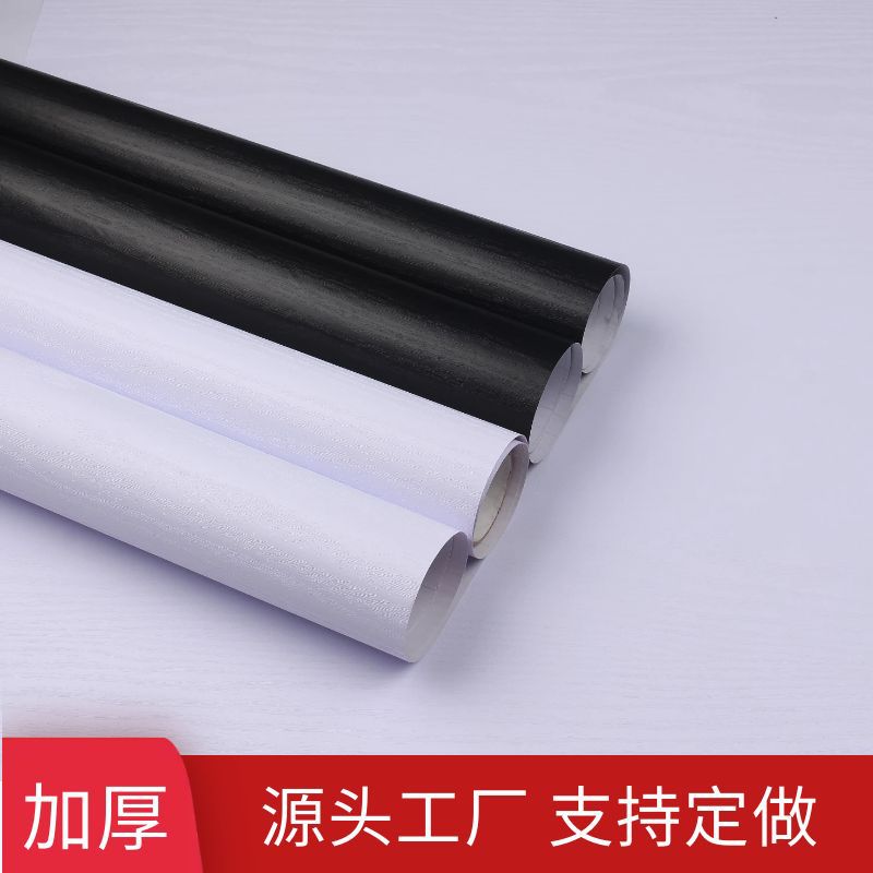 加厚防木纹贴纸自粘家具波音软片PVC墙纸防水装饰膜厂家直销
