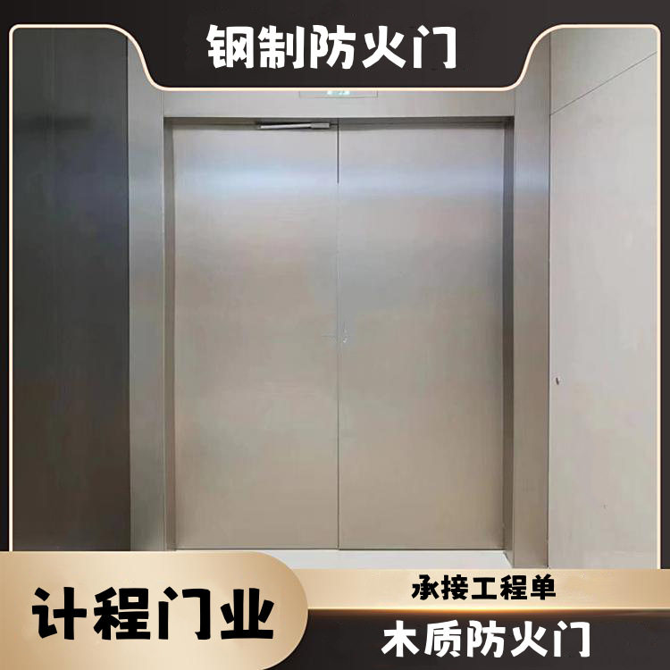 学校单位钢制防火防盗入户门