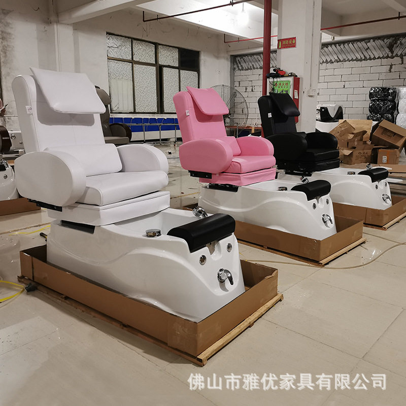 配沐足盆多功能足浴沙发全自动电动按摩沐足椅美甲椅修脚椅直销