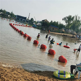 水源保护区警示浮漂 港闸拦船设施抬揽浮筒