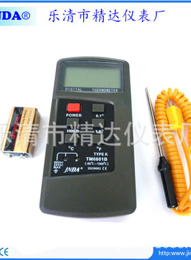 供应TM-6801B温度测量计/便携式手持测量器数字温JNDA精达仪表