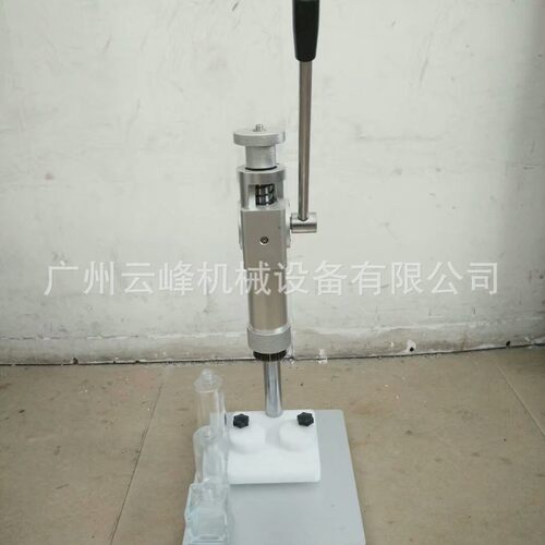 手动抓口机锁盖机封口机铝壳喷头扎盖轧盖机压盖卡口锁口机