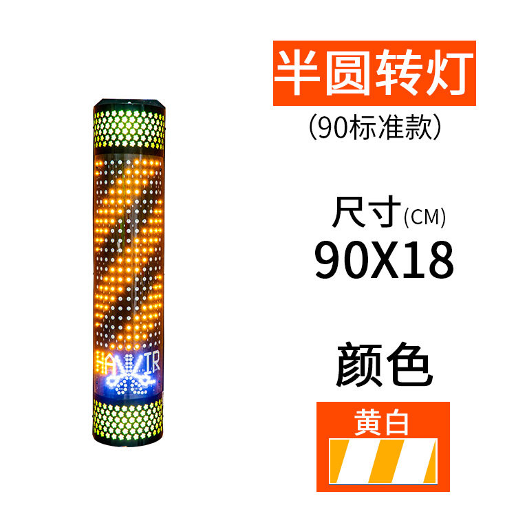 美发转灯led发廊转灯理发店标志灯箱挂壁复古灯新款挂墙户外防水