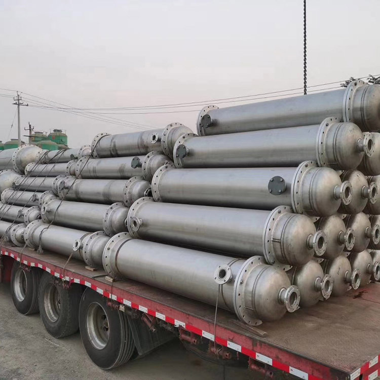 厂家出售不锈钢列管式冷凝器  钛材冷凝器 304不锈钢冷凝器换热器
