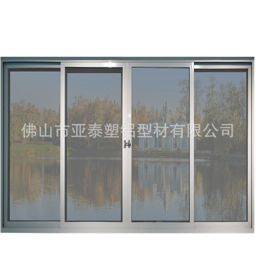 2020新品封阳台落地玻璃铝合金推拉门防虫降噪中式玻璃门佛山产地