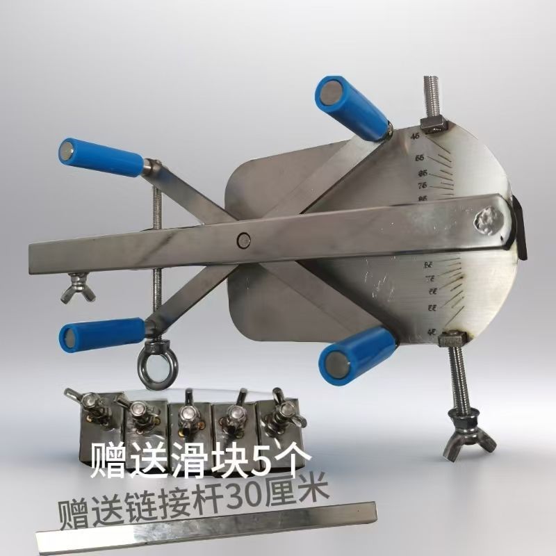 楼梯扶手马鞍口切口神器斜口方管通用圆管新款坡口机不锈钢坡口机