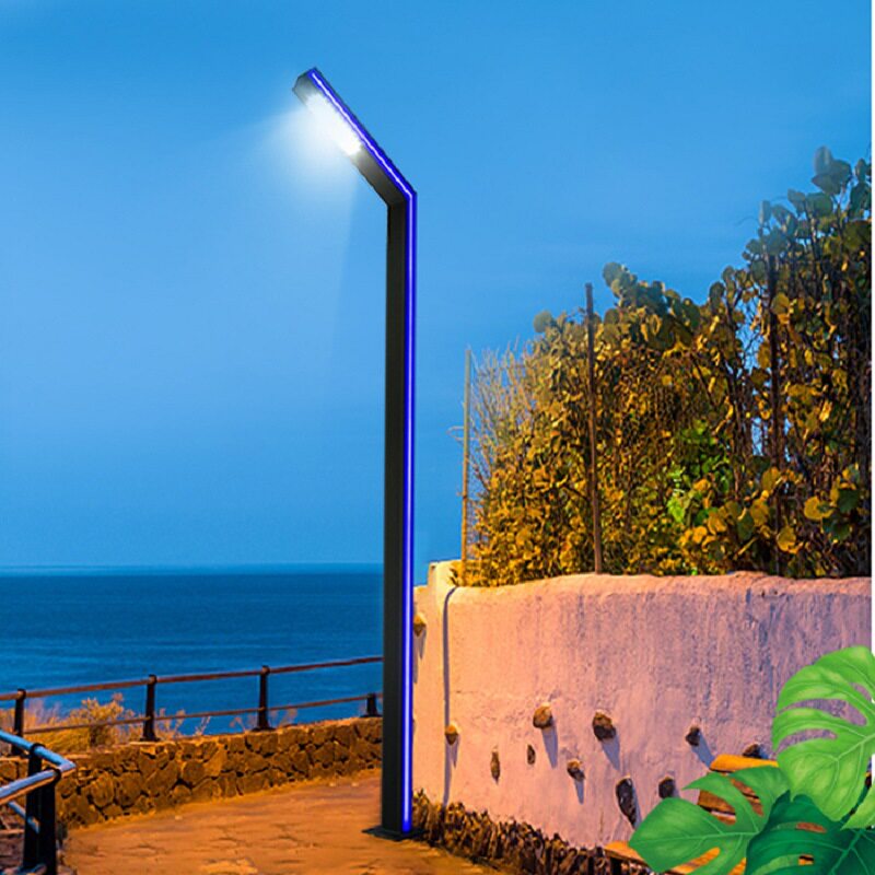 户外铁型材LED高杆景观灯