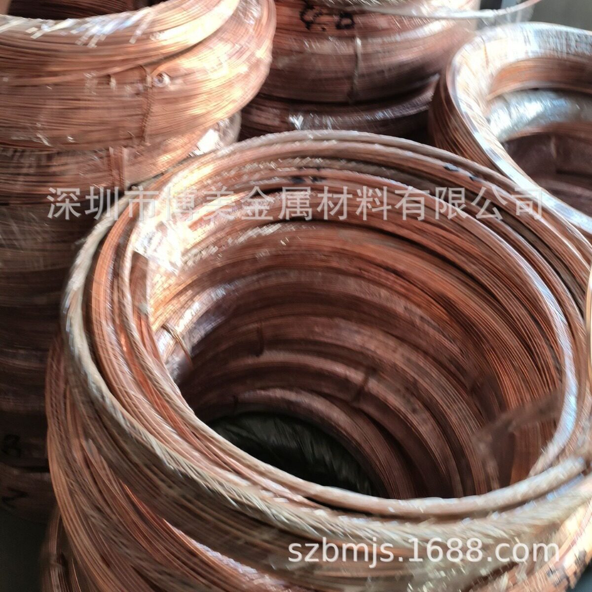 博美国标QSn6.5-0.1磷铜线0.11mm0.12mmc5191磷铜线磷铜丝