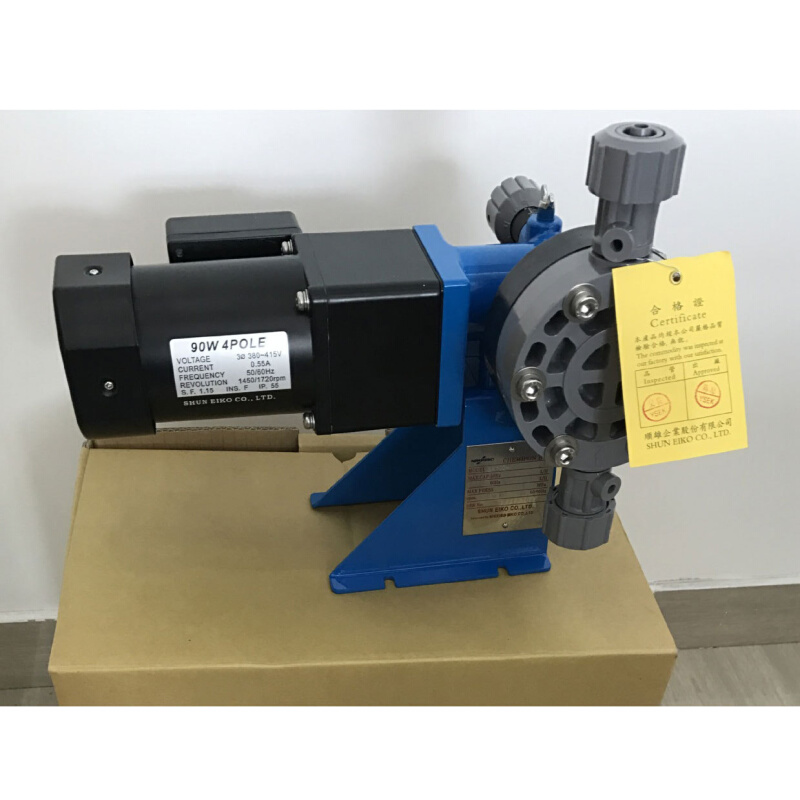 NIKKISO日机装计量泵BX100-PCF-H338膜片式药液定量加药机污水泵