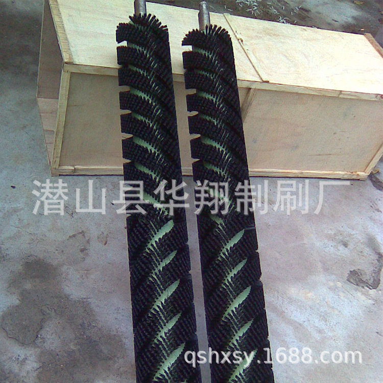 尼龙刷丝刷辊除尘除锈刷辊磨料丝尼龙丝毛刷辊打磨毛刷