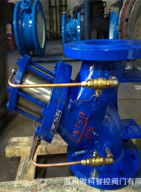 H108X 活塞式电动遥控阀 H108X-10C 电动遥控阀 J145X  DN1000